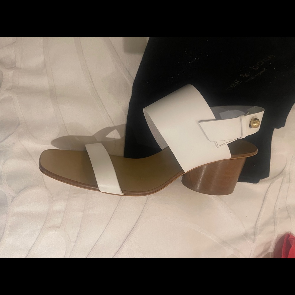 Rag and Bone Bright and white city sandal